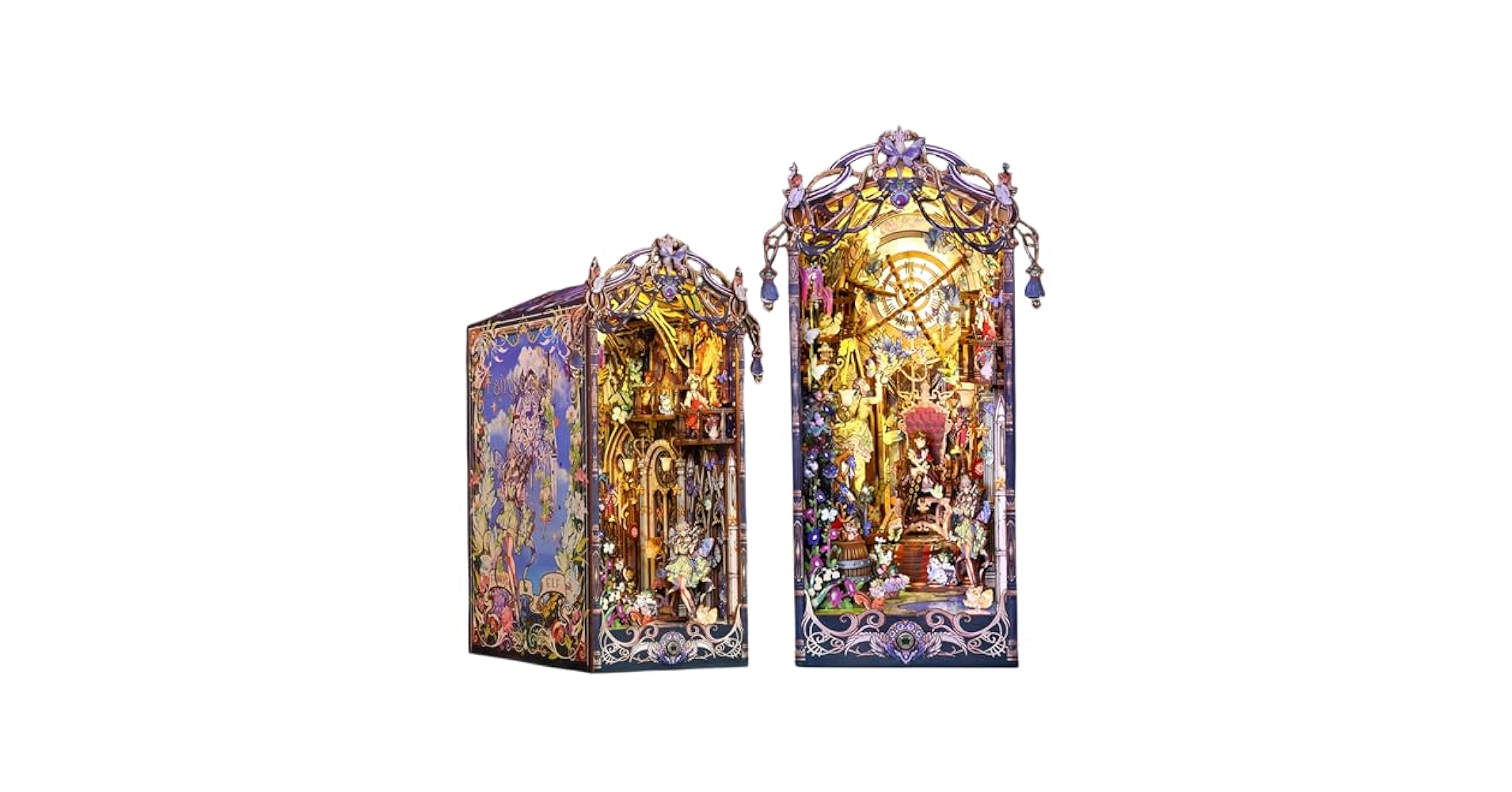 妖精（エルフ？）のブックエンド 本立て オブジェ 【公式通販】